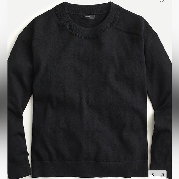 J. Crew Cotton Cashmere Pullover - Picture 1 of 6